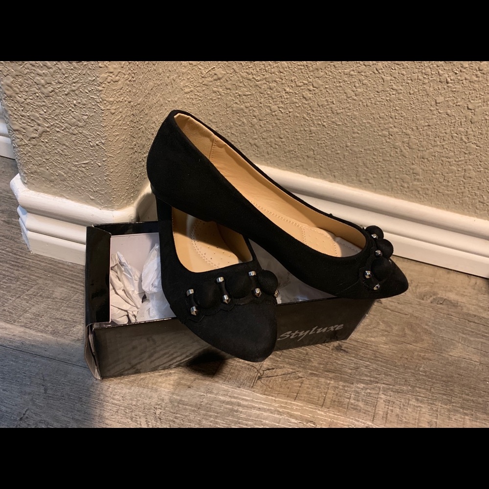 Stylelux Black Flats Never Been Worn